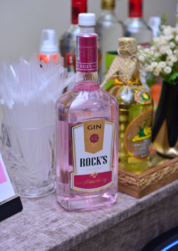Bar preparado para a celebração